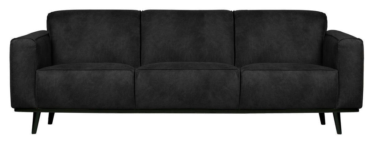 Statement 3-pers. Sofa, Sort Suede - Unoliving.com