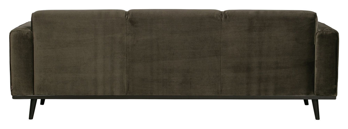 Statement 3-pers. Sofa, Varm Grøn Velour - Unoliving.com