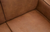 Statement Hjørnesofa m. open-end venstre, Cognac - Unoliving.com