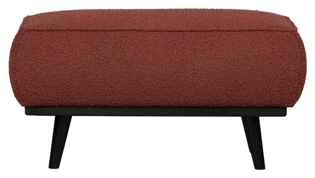 Statement Puf, Chestnut Bouclé - Unoliving.com