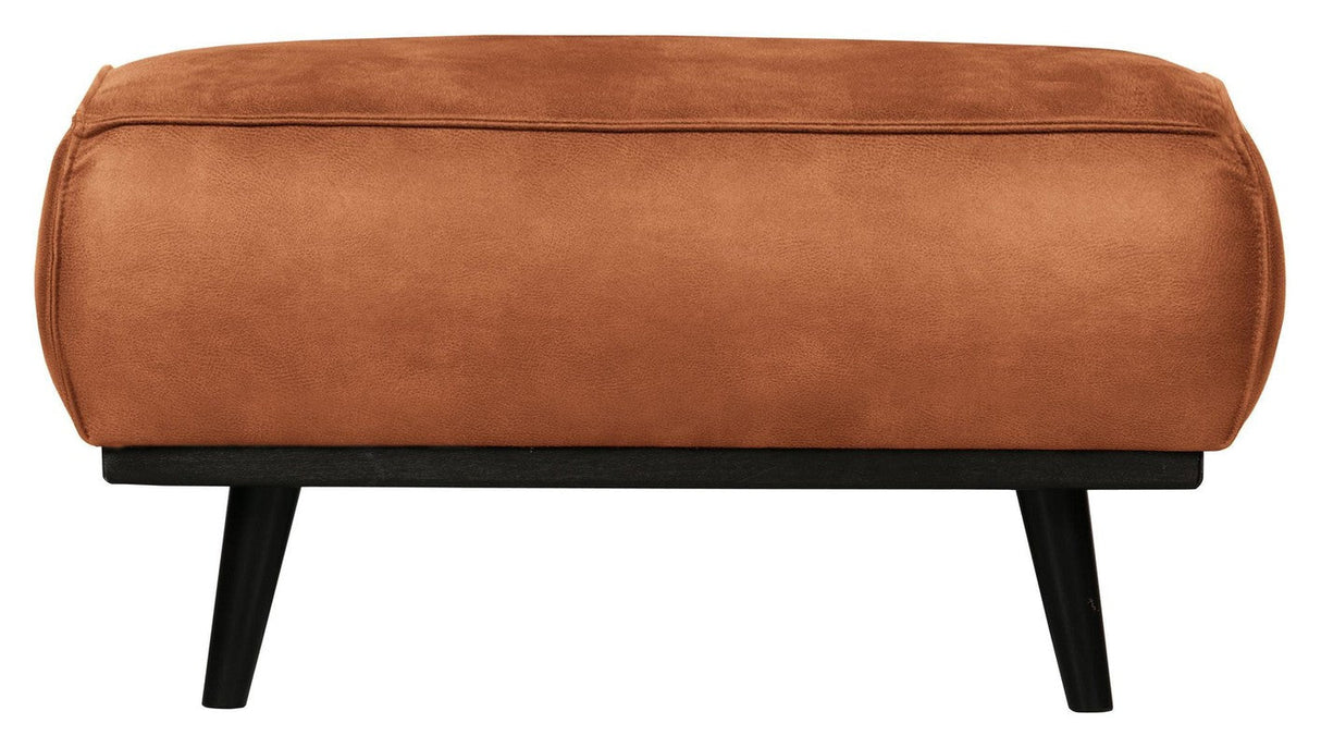 Statement Puf, Cognac Øko-læder - Unoliving.com