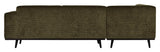 Statement Sofa m. venstrevendt Chaiselong, Warm Green - Unoliving.com