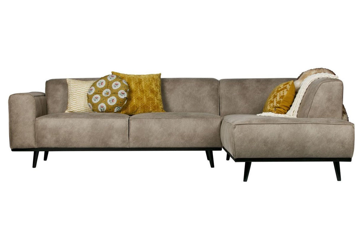 Statement Sofa m/højrevendt chaise - Elephant Skin - Unoliving.com