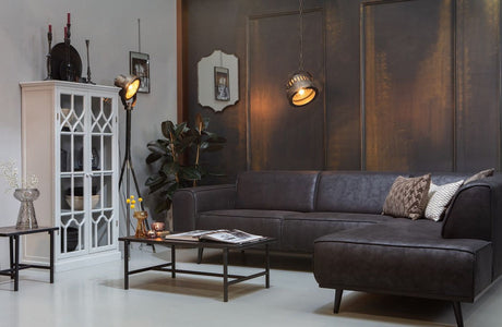 Statement Sofa m/højrevendt chaise - Sort - Unoliving.com