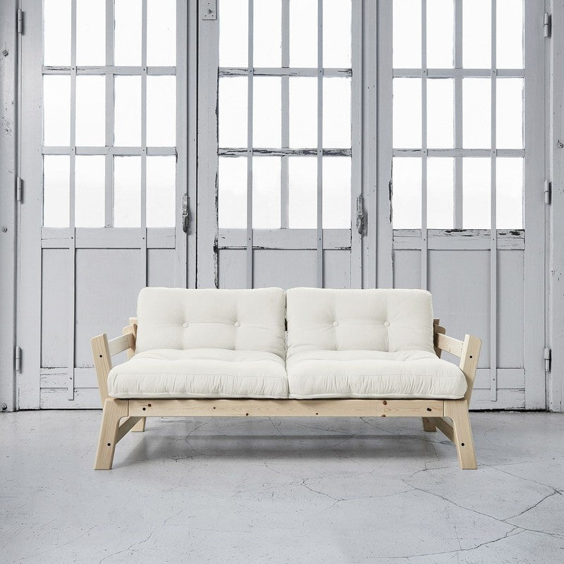 Step Sovesofa, 200, Fyrretræ/Offwhite - Unoliving.com