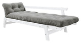 Step Sovesofa, Grey/Hvid - Unoliving.com