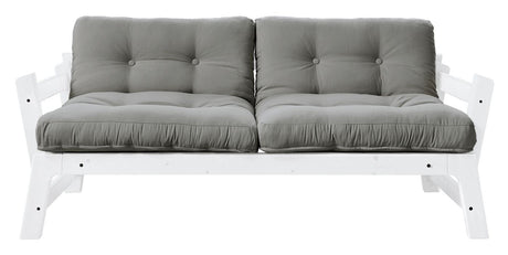 Step Sovesofa, Grey/Hvid - Unoliving.com