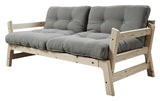 Step Sovesofa, Grey/Natur - Unoliving.com