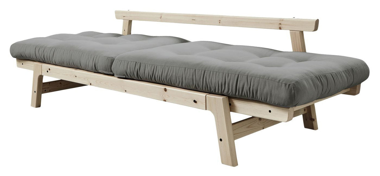 Step Sovesofa, Grey/Natur - Unoliving.com