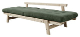 Step Sovesofa, Olive Green/Natur - Unoliving.com