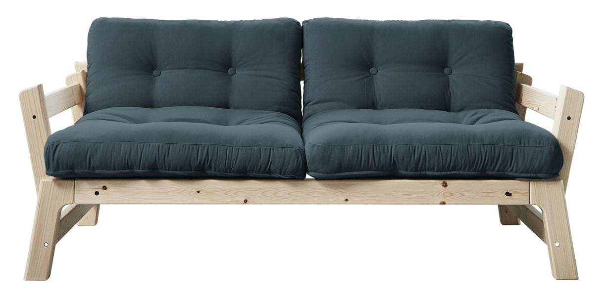 Step Sovesofa, Petroleum Blue/Natur - Unoliving.com