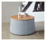 Storage Sofabord Ø70, Twist/Granite, Natur - Unoliving.com