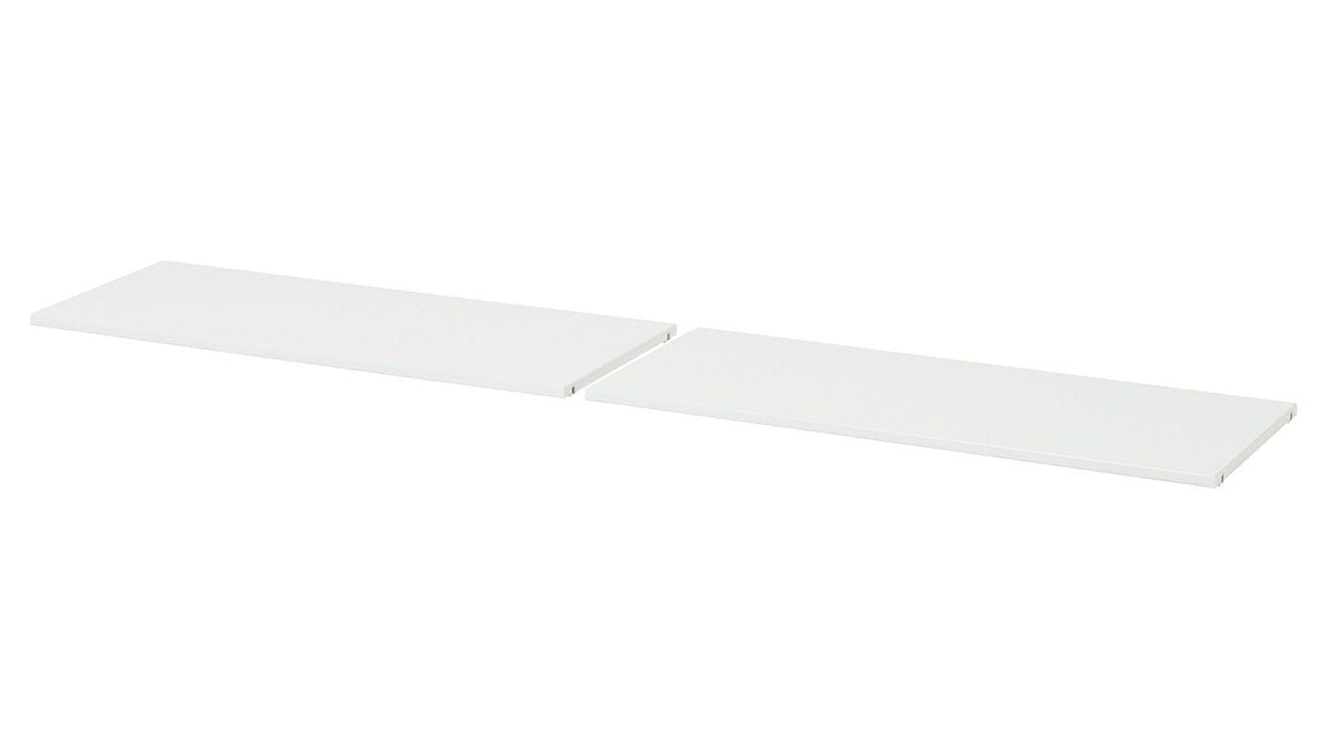 Storey 2 stk. Hylder 100 cm, Hvid - Unoliving.com