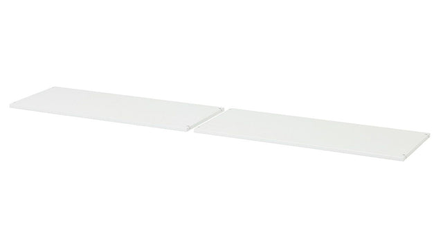 Storey 2 stk. Hylder 100 cm, Hvid - Unoliving.com