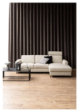 Strington Sofabord, Sort MDF/glas, 120x60 - Unoliving.com