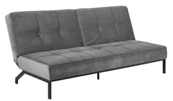 Sweem Sovesofa m. velour, mørkegrå - Unoliving.com