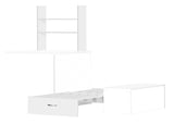 THUKA Nordic Sofa og skrivebord modul, hvid - Unoliving.com