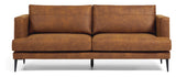 Tanya 2-pers. Sofa, Lysebrun - Unoliving.com