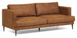 Tanya 2-pers. Sofa, Lysebrun - Unoliving.com