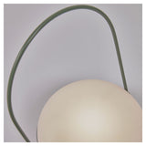 Tea Outdoor Bordlampe, Polythene/Grøn metal - Unoliving.com