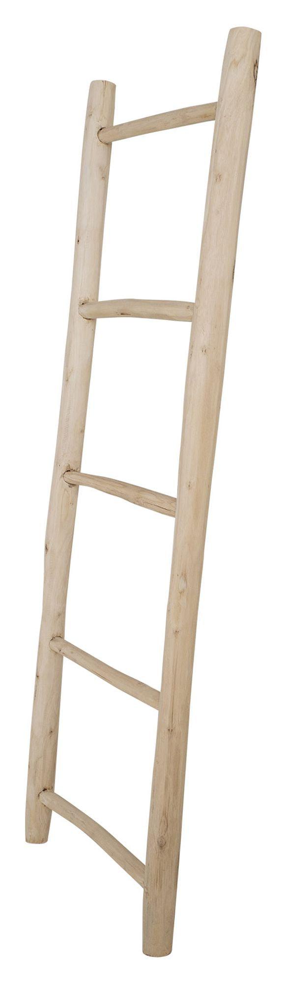 Teak Dekostige/Tøjstativ, H150 cm - Unoliving.com