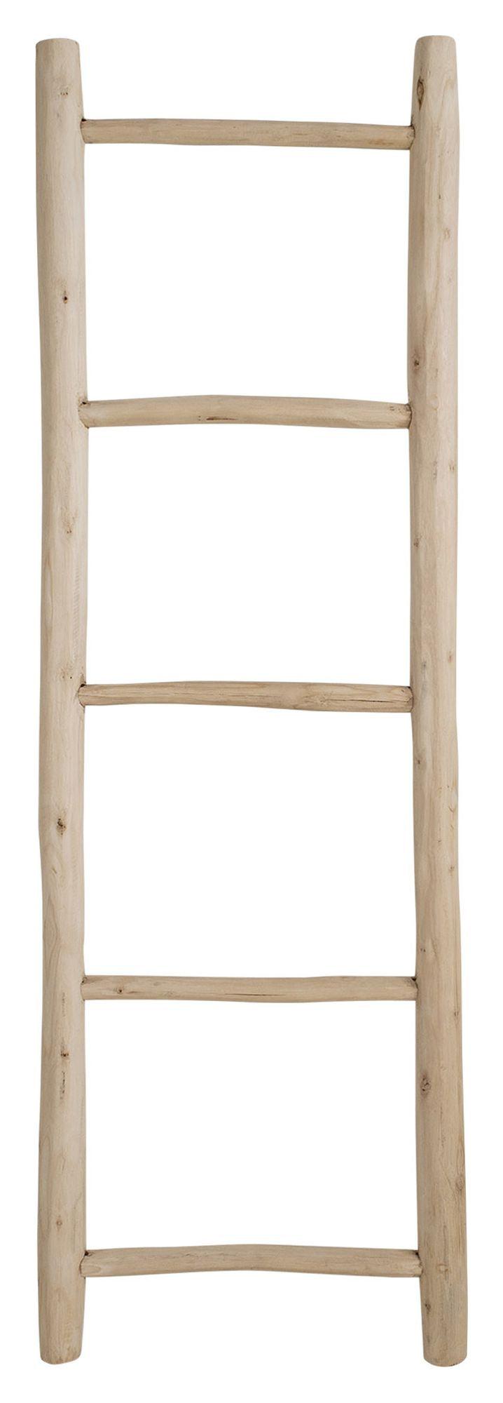 Teak Dekostige/Tøjstativ, H150 cm - Unoliving.com