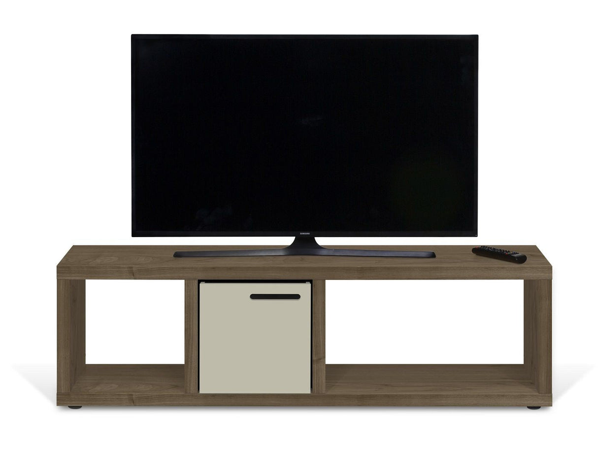 Temahome Berlin Tvbord - Valnøddefinér - Unoliving.com