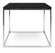 Temahome Gleam Sidebord - Sort marmor, krom stel 50 cm - Unoliving.com