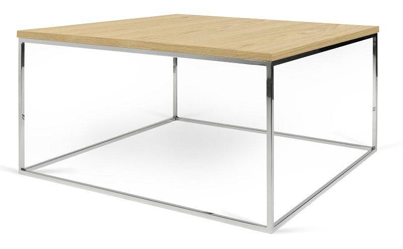 Temahome Gleam Sofabord - Lys træ - 75 cm - Unoliving.com