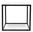 Temahome Prairie Sidebord - Carrara marmor, sort - Unoliving.com