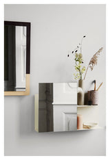 Tenna Spejl Aubergine/Dusty Peach, 52x26 - Unoliving.com