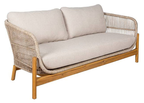 Terracina, Loungesæt inkl. hynder, eg/beige - Unoliving.com