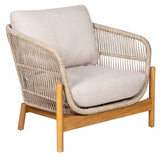 Terracina, Loungesæt inkl. hynder, eg/beige - Unoliving.com