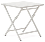 Torreta, foldbart bord 70x70 cm - hvid - Unoliving.com