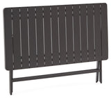 Torreta foldbart bord , sort 140 x 70 cm - Unoliving.com