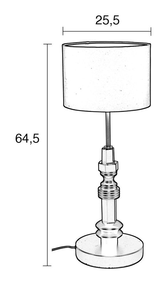 Totem Bordlampe, Alu - Unoliving.com