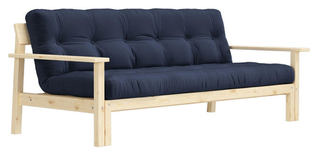 Unwind Sovesofa 190x100, Navy Petroleum Blue - Unoliving.com