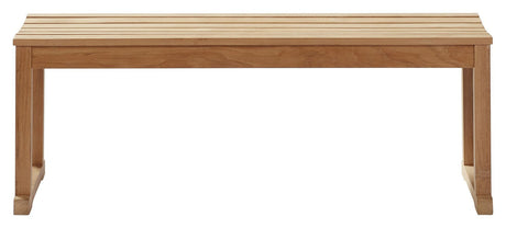 Vega Havebænk Teak, B120 - Unoliving.com