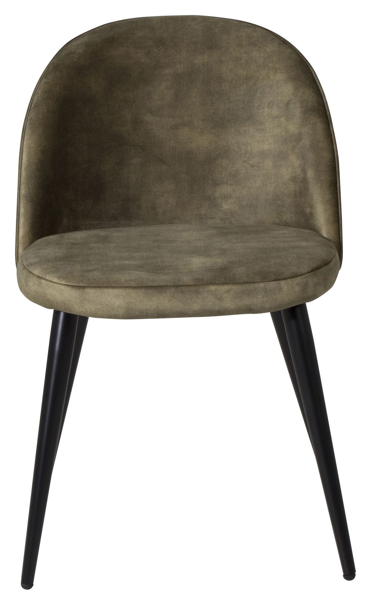 Velvet Spisebordsstol, Grøn Velour - Unoliving.com