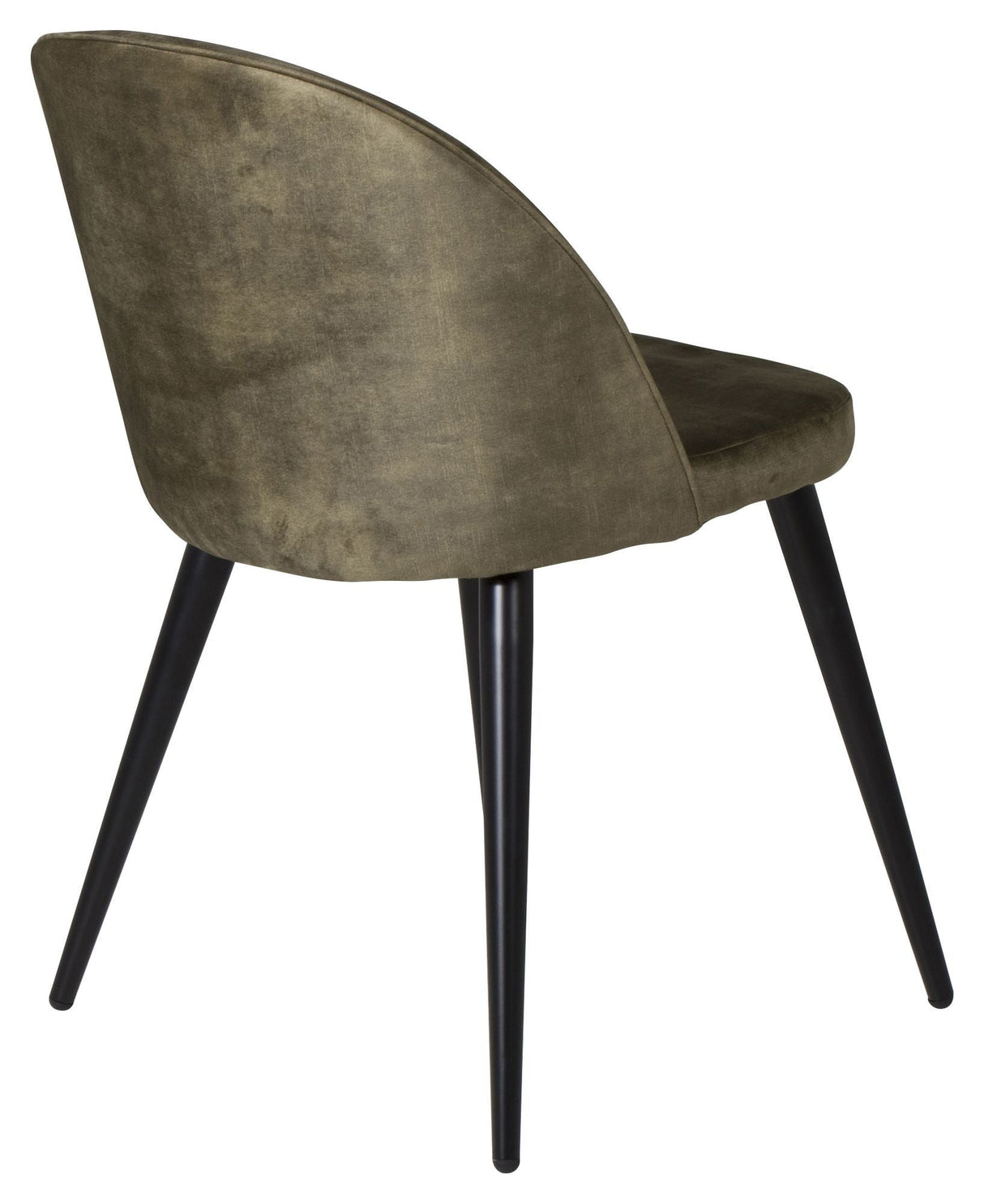 Velvet Spisebordsstol, Grøn Velour - Unoliving.com