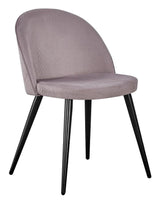 Velvet Spisebordsstol, Pink Fløjl - Unoliving.com