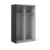 Verona Garderobe B:122, Mat Sort - Unoliving.com