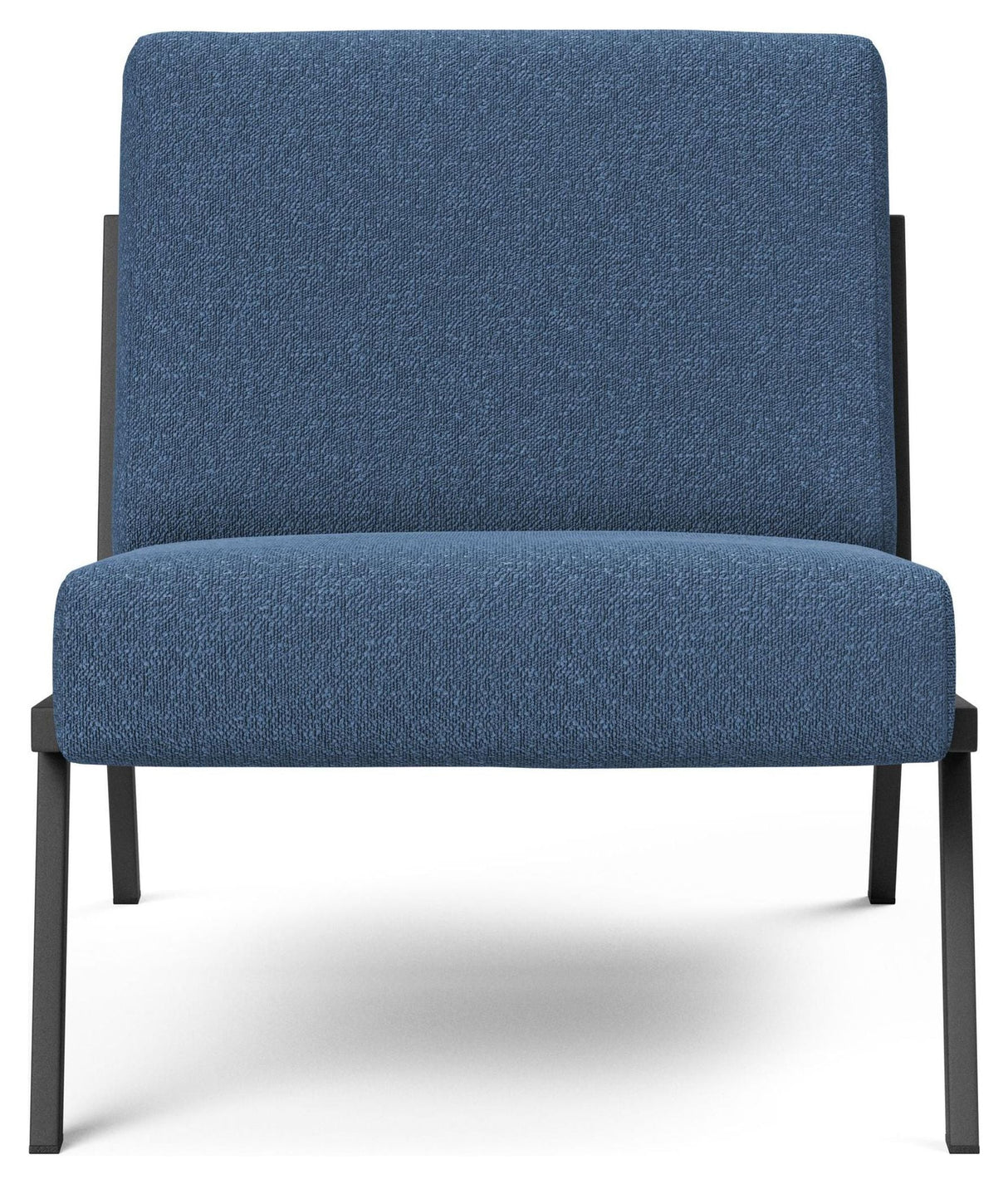 Vikko Loungestol, Bouclé/Blue - Unoliving.com