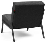 Vikko Loungestol, Bouclé/Charcoal - Unoliving.com