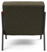 Vikko Loungestol, Bouclé/Forest Green - Unoliving.com