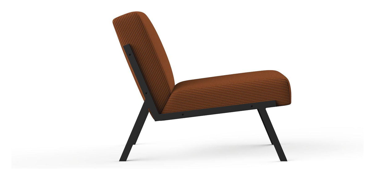 Vikko Loungestol, Corduroy/Burnt Orange - Unoliving.com