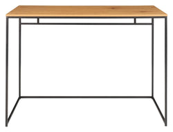 Vita Skrivebord 100x45, Sort/Egetræslook - Unoliving.com