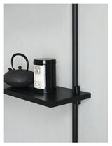 Wall Shelving, 2 fag, 5 hylder, H:65, Sort/sort - Unoliving.com