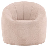 Warren Loungestol - Beige Bouclé - Unoliving.com