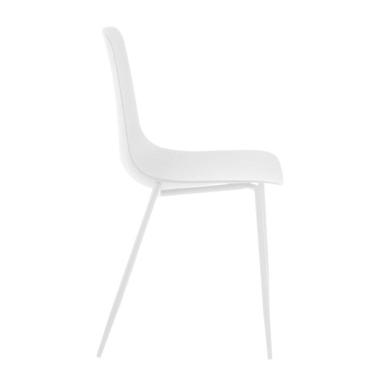 Wassu Spisebordsstol, Pure White - Unoliving.com